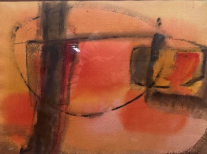 null Geneviève LINÉ JAGOT (1920-2001)

Forms

Watercolour on paper, signed lower...