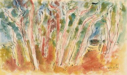 Maurice SAVIN (1894-1973)

Etude d'arbres

Aquarelle...