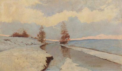 null Boris KALININE (20th century RUSSIAN school)

Winter Landscape

Oil on plywood,...