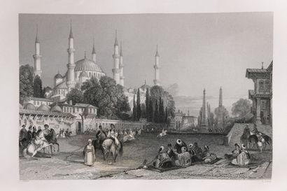 null TURQUIE] - ALLOM, Thomas - L'Empire Ottoman illustré. Constantinople ancienne...