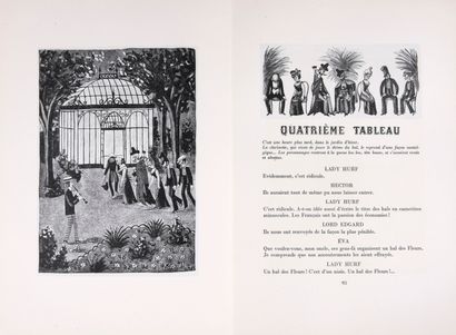 null ANOUILH, Jean - Le bal des voleurs. Illustrations de R. Peynet, gravures sur...
