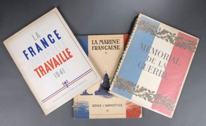 null PETAIN, Maréchal - La France nouvelle. Appels et messages 12 juin 1940 - 17...