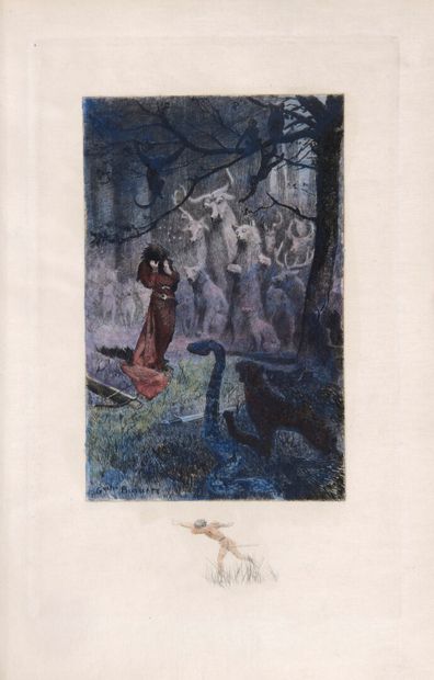 null FLAUBERT, Gustave - La Légende de Saint Julien l'Hospitalier. Vingt compositions...