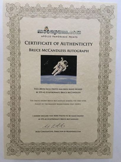 null NASA

Skylab : Bruce McCandless, équipé de son MMU, en orbite dans l'espace...