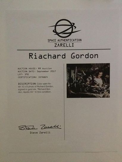 null NASA 

Apollo 12 : Richard GORDON in the Yankee Clipper command module.

 Chromogenic...