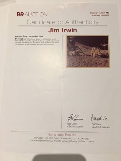 null NASA / David SCOTT

Apollo 15 : James IRWIN travaillant sur le 'Lunar Rover...