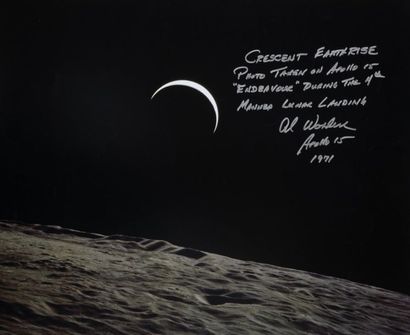 null NASA / Al WORDEN

Apollo 15 : Croissant de Terre s'élevant au-dessus de l'horizon...