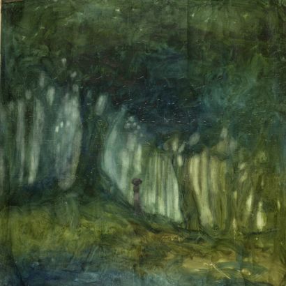 null Geoffrey HOLDER (1913-2014)

Jeune femme en forêt, 1965

Huile sur toile libre...