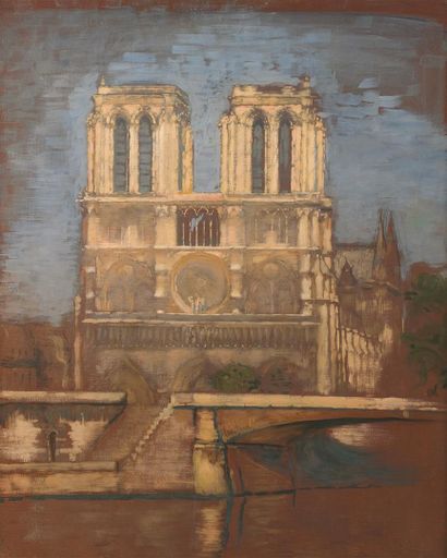 null Antonio DE LA GANDARA (1861-1917)

Notre Dame de Paris, 1900

Oil on canvas,...