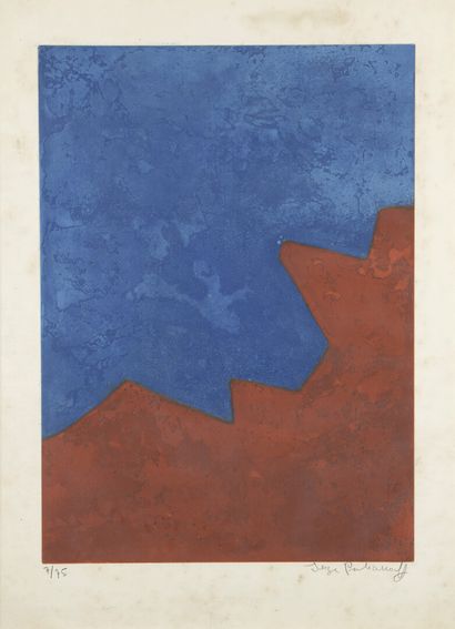 null Serge POLIAKOFF (1900-1969)


Red and blue composition, 1967


Aquatint.


609...