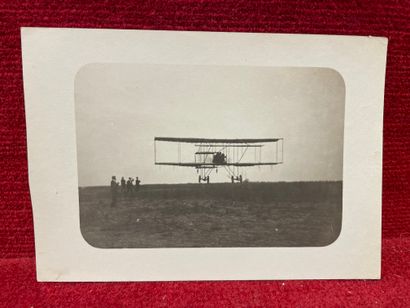  Lucien LOTH (1885-1978) 
Biplane in the sky 
First and Second Aviation Weeks in...