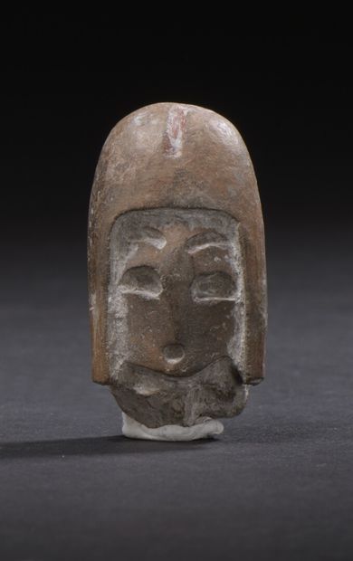 null Stylized standing goddess


Brown clay with red slip.


Valdivia culture, Ecuador.


3500...
