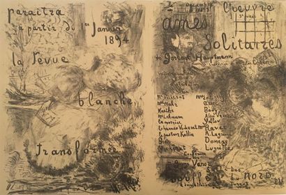  Édouard VUILLARD (1868-1940)

L'OEuvre, Ames solitaires

Lithographie, signée en... Gazette Drouot