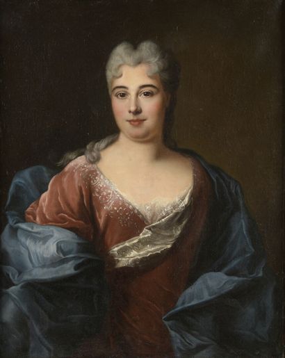 null École FRANÇAISE du XVIIIe siècle,

suiveur de François de TROY

Portrait de...