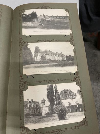 null Un album de cartes postales anciennes de l'ancien département de la Seine-et-Oise,...