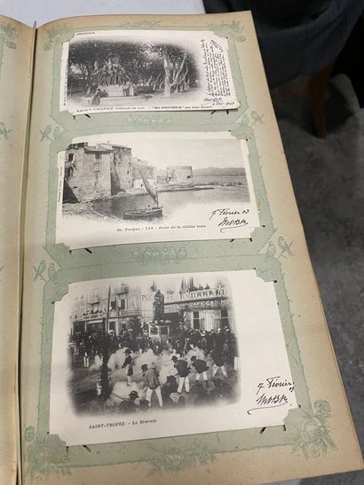 null Un album de cartes postales anciennes du Midi, de la Provence, de la région...