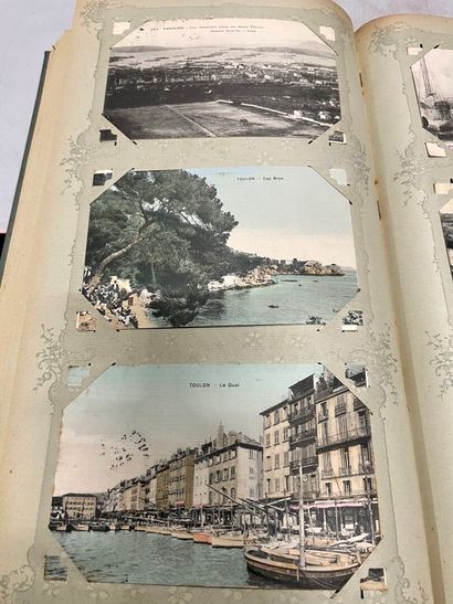 null An album of postcards from Avignon, Marseille, Arles, Var, Basses-Alpes and...