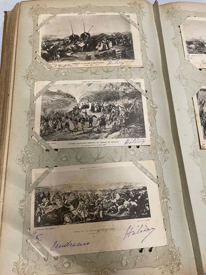 null Un album de carte postales anciennes de Versailles, d'Etampes et de l'ancien...