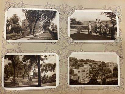 null Set of very nice postcards of the Seine-et-Marne, many animated cards of Marolles-sur-Seine,...