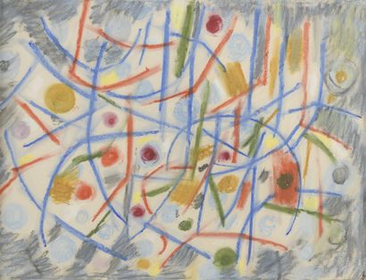 null 
GERMAIN Jacques (1915-2001)

Composition

Pencil and pastel on paper.

Bears...