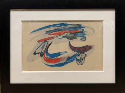 null 
PICHETTE James (1920-1996)

Composition

Lithograph on BFK-RIVES paper signed,...
