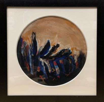 null PICHETTE James (1920-1996)

Circular composition

Gouache on paper signed lower...
