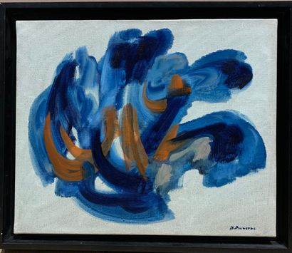 null PICHETTE James (1920-1996)

Graphisme bleu

Huile sur toile signée en bas à...