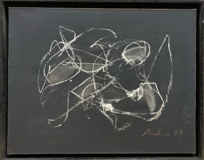 null 
PARKER Bill (1922-2009)




Composition sur fond noir




Pastel et aquarelle...