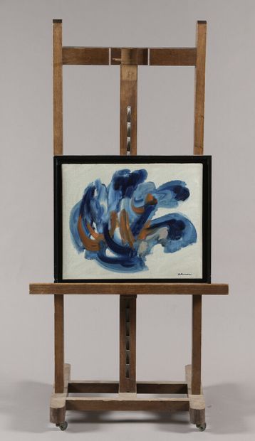 null PICHETTE James (1920-1996)

Graphisme bleu

Huile sur toile signée en bas à...