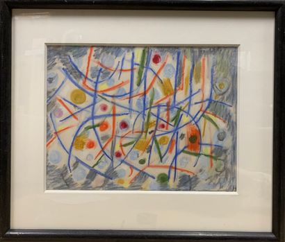 null 
GERMAIN Jacques (1915-2001)

Composition

Crayon et pastel sur papier.

Porte...