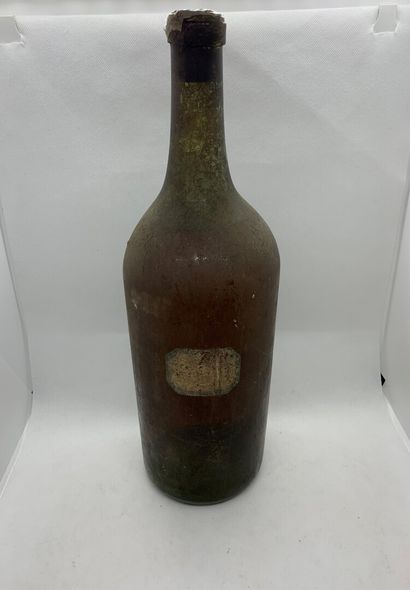 null 1 magnum of brandy (supposedly ARMAGNAC), half-shoulder, end of XIXth century,...