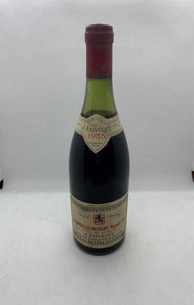 1 bottle CHAMBOLLE-MUSIGNY PREMIER CRU 1955...