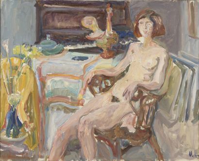 Vladimir NAIDITCH

(Moscow 1903- 1981 Paris)

Nude...