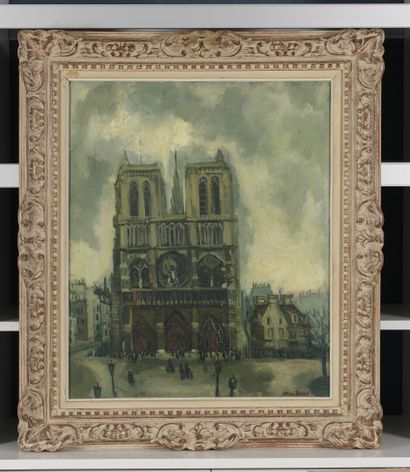  Max BAND (Maksas BANDAS, dit) 
(Naumestis 1900 1974 New York) 
Notre-Dame de Paris...
