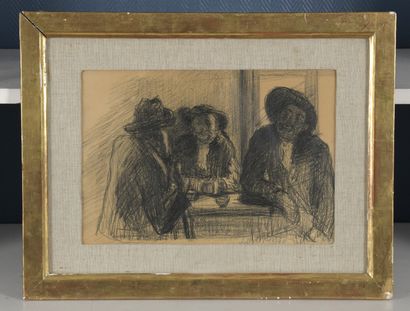 null Abraham MORDKHIN

(Dnepropetrovsk 1873 - 1943 deported)

The peasants, 1911

Pencil...