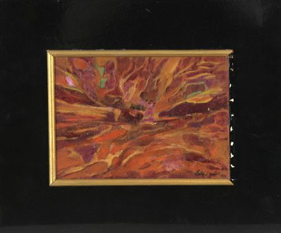 null Jan EKIERT

(Kambornia 1907- 1993 Paris)

Abstract composition

Oil on panel,...