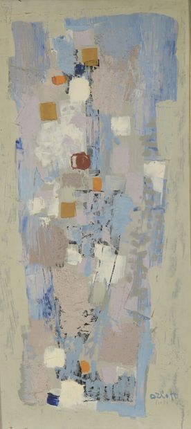  Alexander ORLOFF 
(St. Petersburg 1893 1979 Paris) 
Composition 
Oil on isorel panel,...
