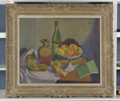 null Jacob MARKIEL

(Lodz 1911 2008 Paris)

Still life with a pitcher

Oil on canvas,...