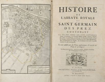 null BOUILLART, Dom Jacques - Histoire de l'Abbaye royale de Saint-Germain des Prez....