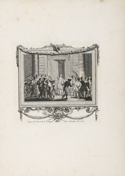null CHOFFARD, Pierre-Philippe - Livre d'Ecussons et cartels dessinés par P. P. Choffard....