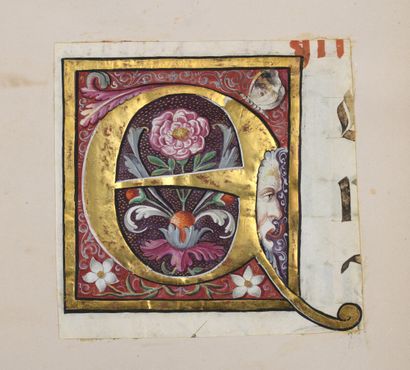 null [ENLUMINATION]. [FRANCE]. Three initials taken from a missal


1. initial S,...