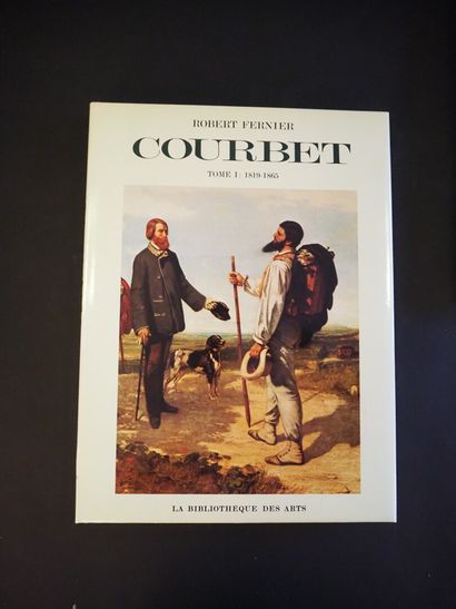 null [COURBET] FERNIER, Robert - The Life and Work of Gustave Courbet. Lausanne-Paris-Geneva,...