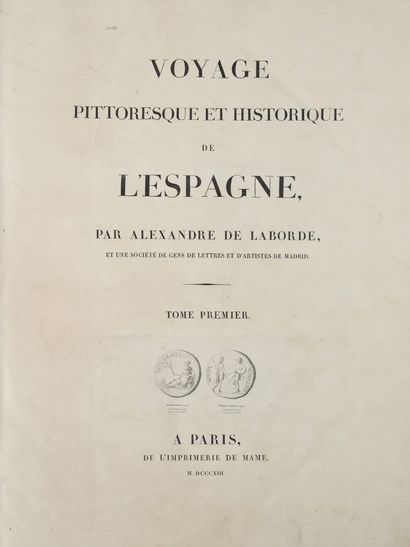 null LABORDE, Alexandre de - Historical and picturesque journey of Spain. Paris,...