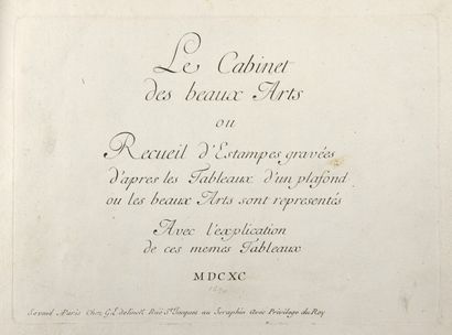 null PERRAULT, Charles - Le Cabinet des Beaux Arts, ou, Recueil d'estampes gravées...