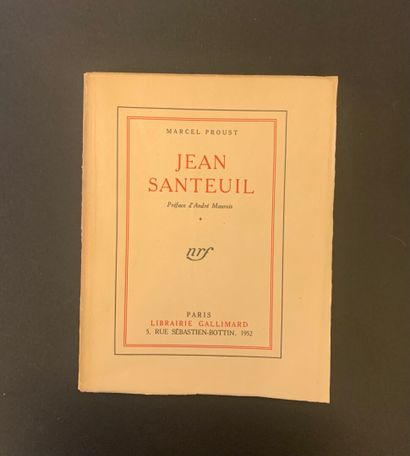 PROUST, Marcel - Jean Santeuil. Préface d'André...