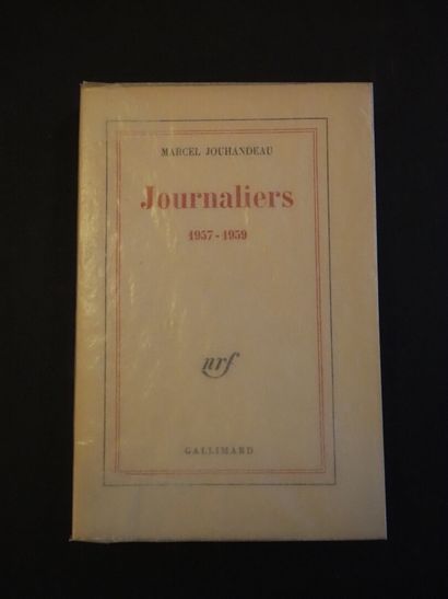 JOUHANDEAU, Marcel - Journaliers. 1957-1972....