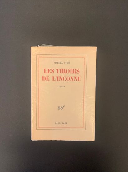 null AYME, Marcel - The Drawers of the Unknown. Paris, Gallimard, 1960. In-8, br....