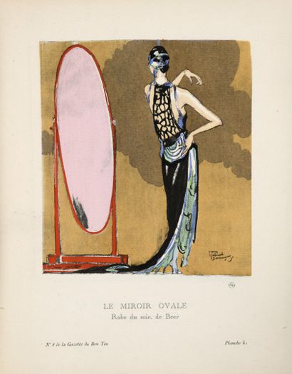 null GAZETTE DU BON TON - Arts-Fashion and Frivolities. Lucien Vogel-Director. Paris,...