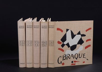 null [BRAQUE] MANGIN, Nicole S. - Catalog raisonné of the painted works of Georges...