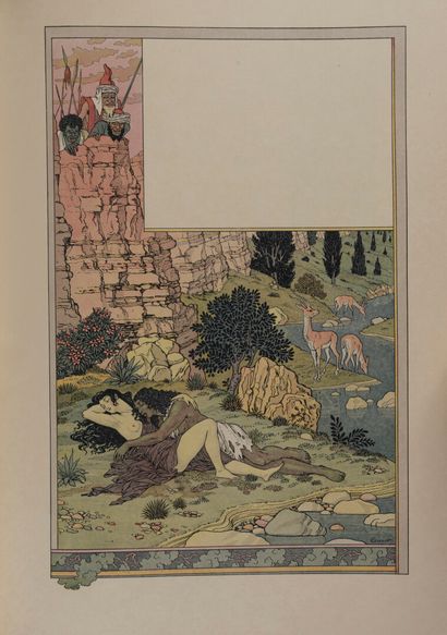null FRANCE, Anatole - Balthasar. S. l., s. n., [1909], in-folio, bradel half morocco...